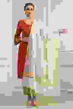 Multi Polyester Yarndyed Dupatta image number 2