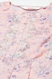 Pink Cotton A-Line Kurta Churidar Suit Set image number 1
