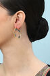 Black Brass Earrings image number 1