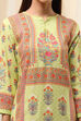Green Printed Straight Kurta image number 1