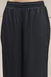 Charcoal Printed Straight Suit Set image number 2