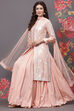 Rohit Bal Off White Cotton Silk Straight Yarndyed Suit Set image number 9