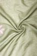 Peach Linen Printed Unstitched Suit Set image number 4