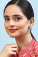 Blue Brass Earrings image number 3