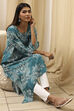Blue Rayon Viscose  Kurta image number 0