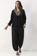 Black Cotton Regular Salwar image number 0