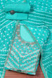 Orange Silk Blend Unstitched Suit set image number 0