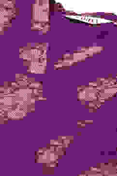 Voilet Polyester A-Line Printed Kurta Palazzo Suit Set image number 1