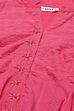 Turquoise Cotton Anarkali Solid Kurta Churidar Suit Set image number 1