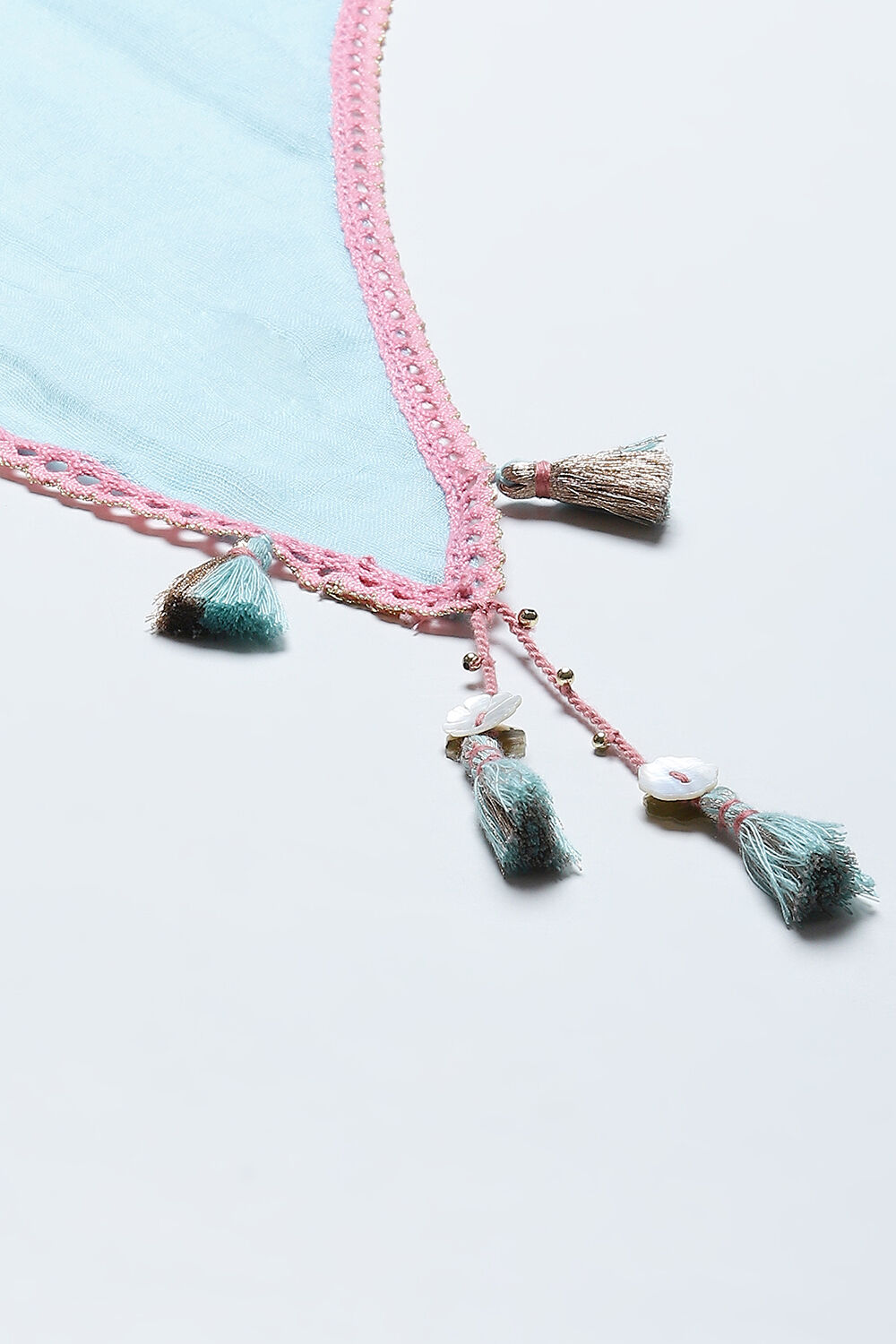 Pink Viscose Straight Kurta Dhoti Pant Suit Set image number 2