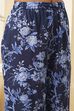 Indigo Pure Cotton Floral Gathered Suit Set image number 2