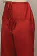 Maroon Cotton Unstitched Suit Set image number 3