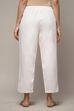 Fuschia Cotton Straight Pant image number 4