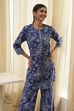 Indigo Pure Cotton Floral Co-ord Set image number 7