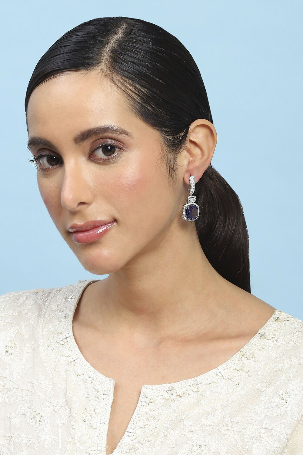 Purple Alloy Drop & Danglers image number 3