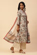 Ecru Straight Modal Straight Kurta Palazzo Suit Set image number 7