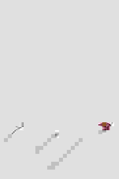 Off White Cotton Blend Yarndyed Dupatta image number 1