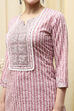 Grey Cotton Printed Unstitched Suit Set image number 2