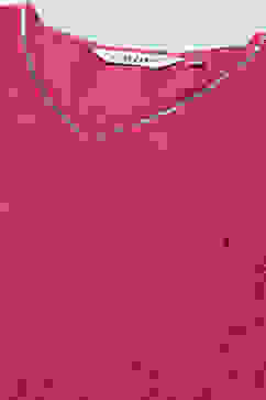 Berry Red Cotton Silk Straight Kurta Salwar Pant Suit Set image number 1