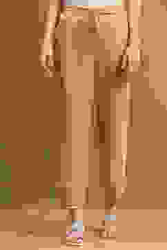 Gold Jacquard Pants image number 4