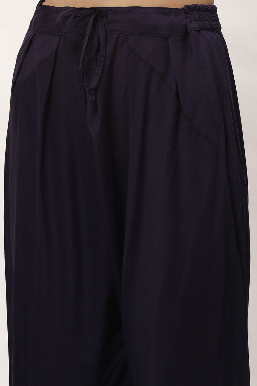 Rohit Bal Indigo Cotton Blend Straight Kurta Suit Set image number 2