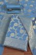 Blue  Unstitched Suit Set image number 0