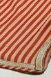 Beige Poly Cotton Layered Kurta Salwar Suit Set image number 3