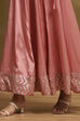 Green Viscose Georgette Embroidered Anarkali Suit Set image number 7