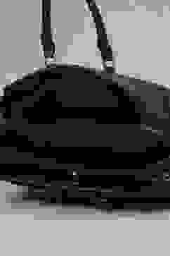 Black PU Satchel image number 5