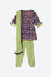 Purple Cotton Straight Kurta Salwar Suit Set image number 2