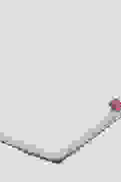 Turquoise Cotton Blend Tiered Kurta Churidar Suit Set image number 3