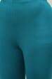 Camel Cotton Blend Solid Churidar image number 1