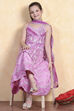 Pink Cotton Straight Suit Set image number 0