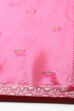 Fuchsia Viscose Blend Straight Kurta Garara Suit Set image number 3
