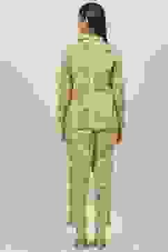 Beige Rayon Straight 3 Piece Set image number 4