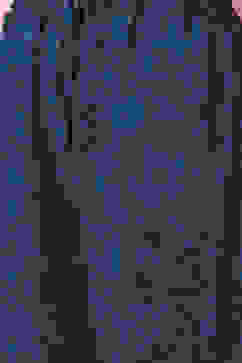 Teal Art Silk Kaftan Set image number 2