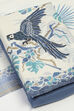 Blue Linen Unstitched Suit Set image number 6