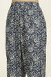 Blue Cotton Printed Unstitched Suit Set image number 3