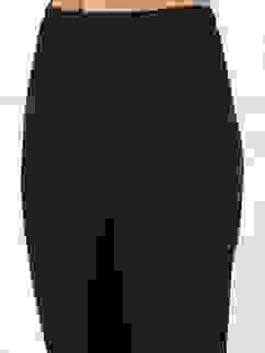 Black Cotton Blend Solid Churidar image number 1