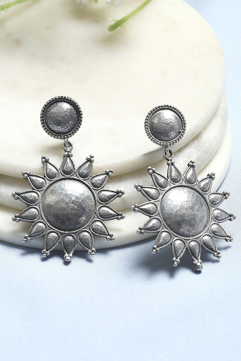 Oxidised Brass Drop & Danglers image number 0