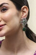 Green Brass Drop & Danglers image number 1