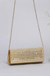 Gold Polycotton Clutch image number 4