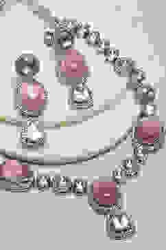 Light Pink Brass Drop & Danglers image number 4