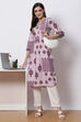 Green Cotton Straight Kurta image number 5