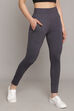 Charcoal Melange Knitted Cotton Blend Joggers image number 2