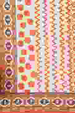 Red Cotton Solid Straight Suit Set image number 3