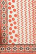 Red Cotton Solid Straight Suit Set image number 3