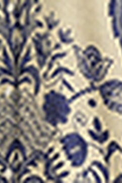 Off-White and Blue Printed Relaxed Fit Shirt image number 6