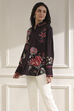 Brown Cotton Floral Printed Shirt image number 2