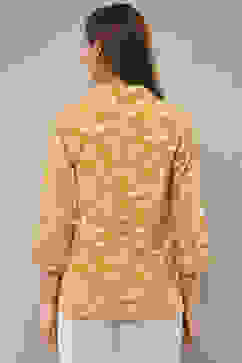 Ochre Rayon Straight Jacket image number 5